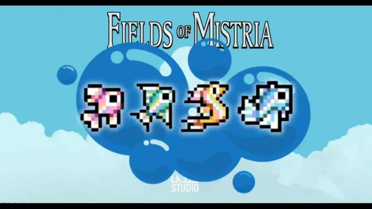 Los cuatro peces legendarios de Fields of Mistria