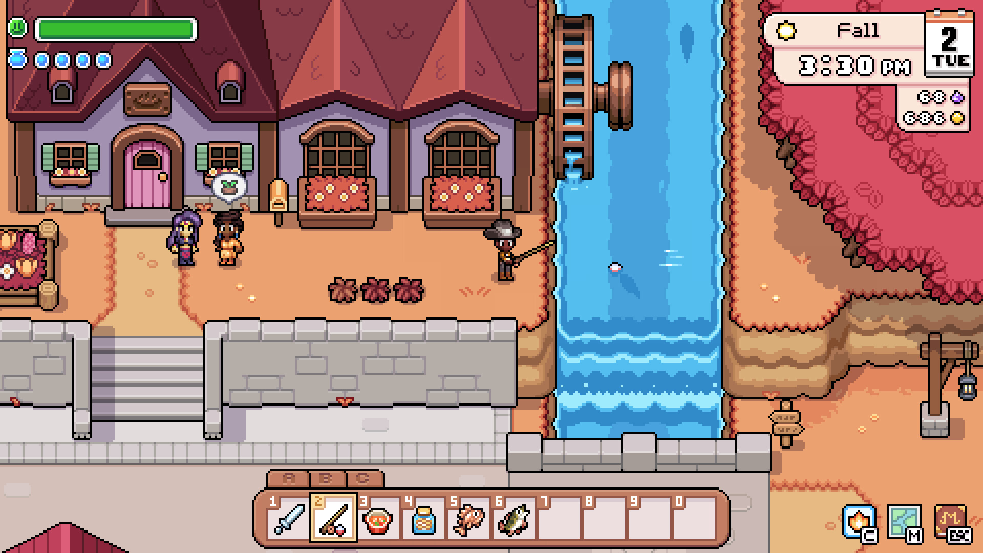 Fields of Mistria gameplay screenshot