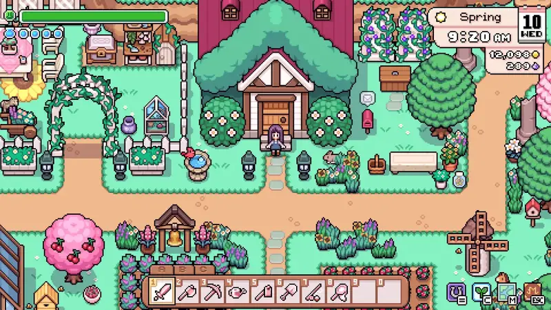 Fields of Mistria gameplay screenshot